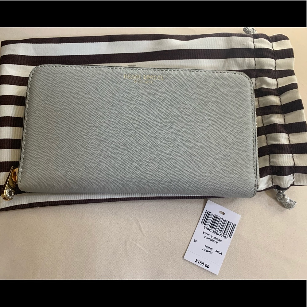 HENRI BENDEL W57TH ZIP AROUND CONTINENTAL